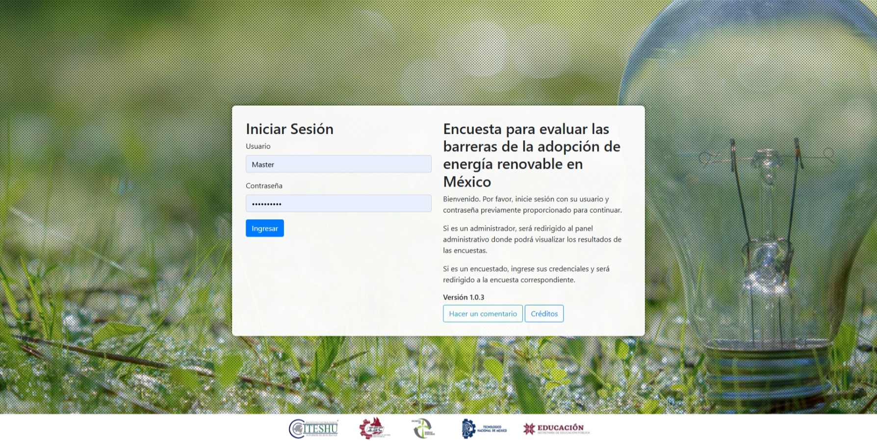 Encuesta Energía Portada